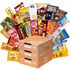 [WeFun] Snack24 3-tier snack building sweets gift set with 25 kinds of decoration stickers_zero stress, sugar charging, snack collection, office snacks, snack sets_Made in Korea